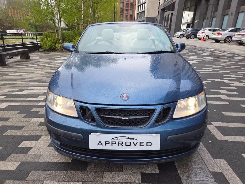 Used Saab 9-3 Cabriolet Linear 2006 Blue Cabriolet