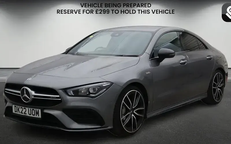 Used Mercedes CLA35 AMG Premium 306 HP (225 kW) 2022 Grey Coupe