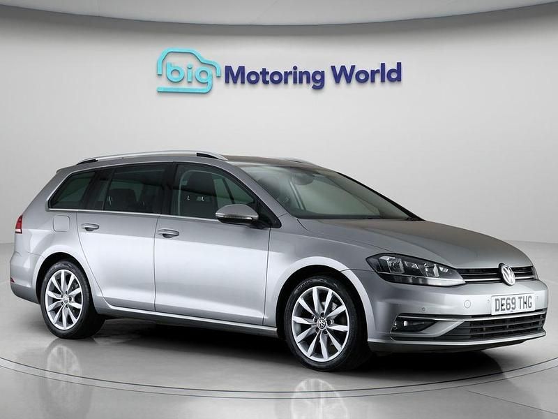 Silver Used 2019 VW Golf VII GT Estate | £13,600 (Fair price) - Image 1/4