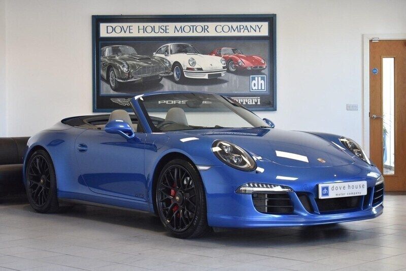 Blue Used 2015 Porsche 911 Carrera GTS Cabriolet | £67,900 - Image 1/4