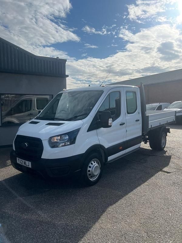 White Used 2021 Ford Transit Sedan | £14,995 (Fair price) - Image 1/4