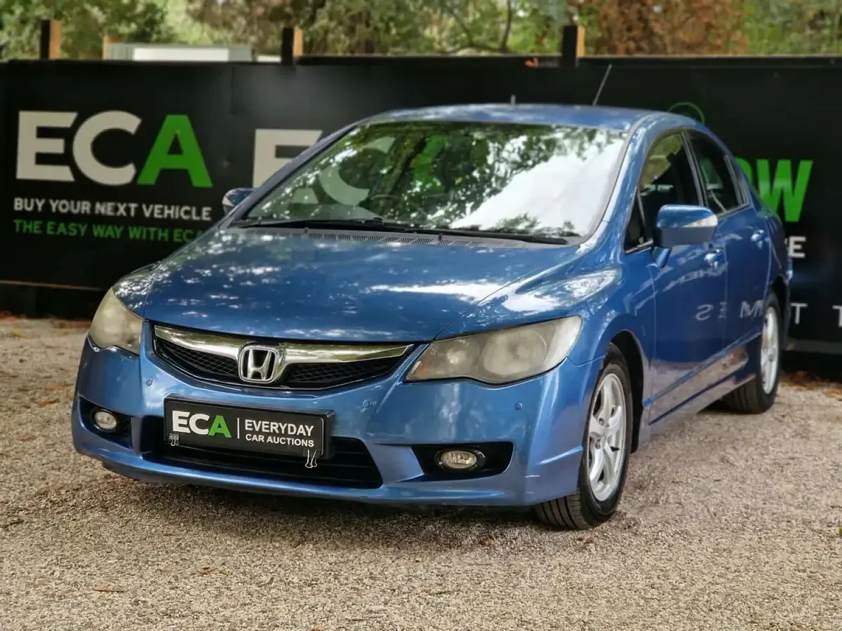 Used Honda Civic ES 2010 Blue Sedan
