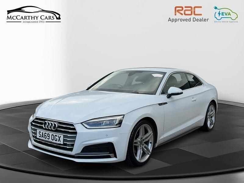 Used Audi A5 S-Line 2019 White Coupe