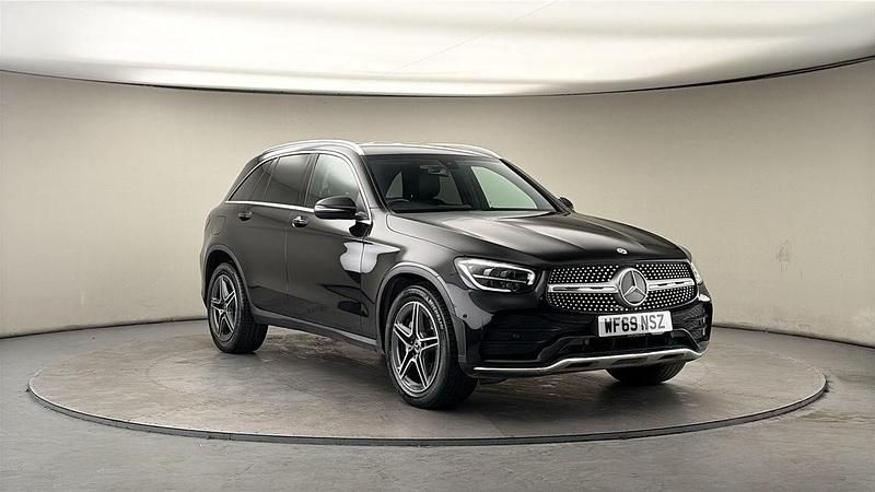 Used Mercedes GLC220 AMG line 194 HP (142 kW) 2019 Obsidian black SUV