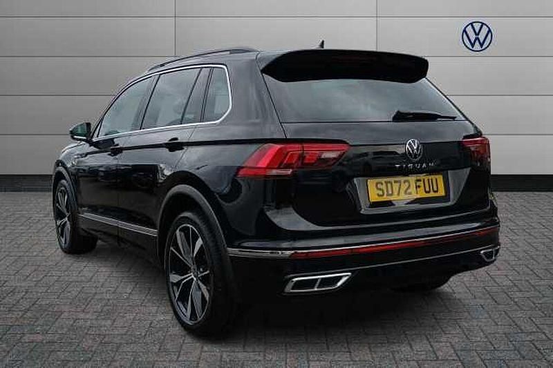 Used VW Tiguan R-line 150 HP (110 kW) 2022 Black SUV