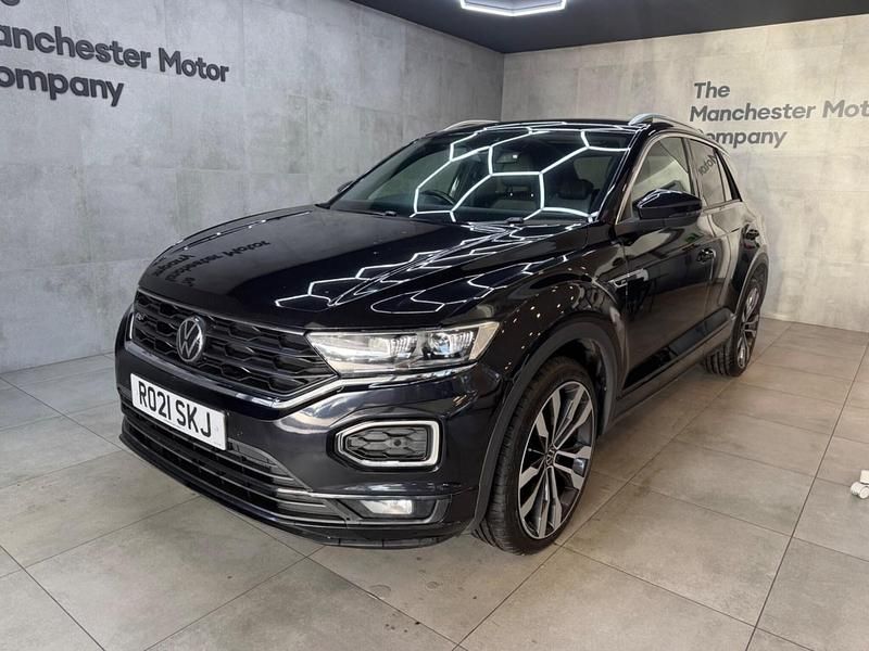 Black Used 2021 VW T-Roc R-line SUV | £15,999 (Good price) - Image 1/4