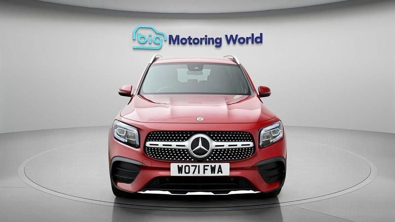 Used Mercedes GLB200 AMG line 163 HP (119 kW) 2021 Red SUV