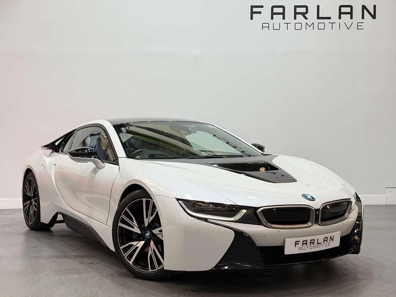 White Used 2014 BMW i8 Impressive Coupe | £28,950 (Fair price) - Image 1/4