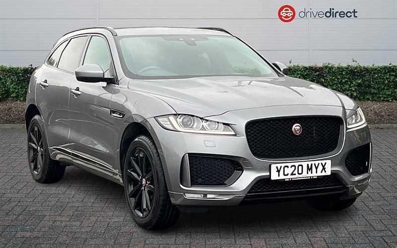 Grey Used 2020 Jaguar F-Pace Chequered Flag SUV | £21,403 (Fair price) - Image 1/4