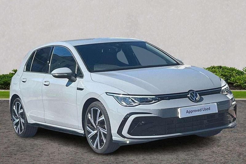 Grey Used 2022 VW Golf VIII R-line Hatchback | £22,495 (Fair price) - Image 1/4