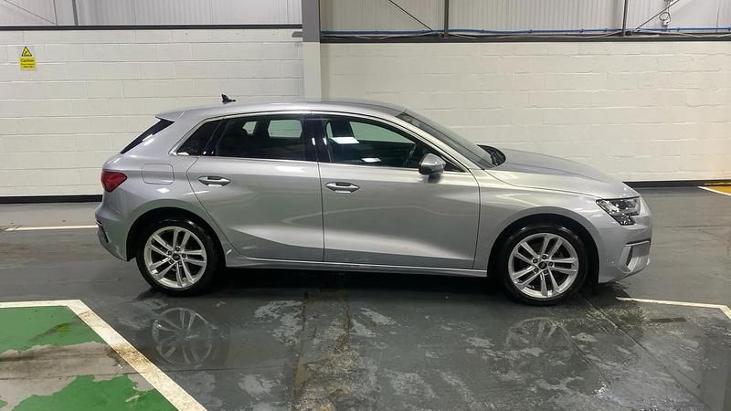 Used Audi A3 Sport 150 HP (110 kW) 2023 Silver Sedan