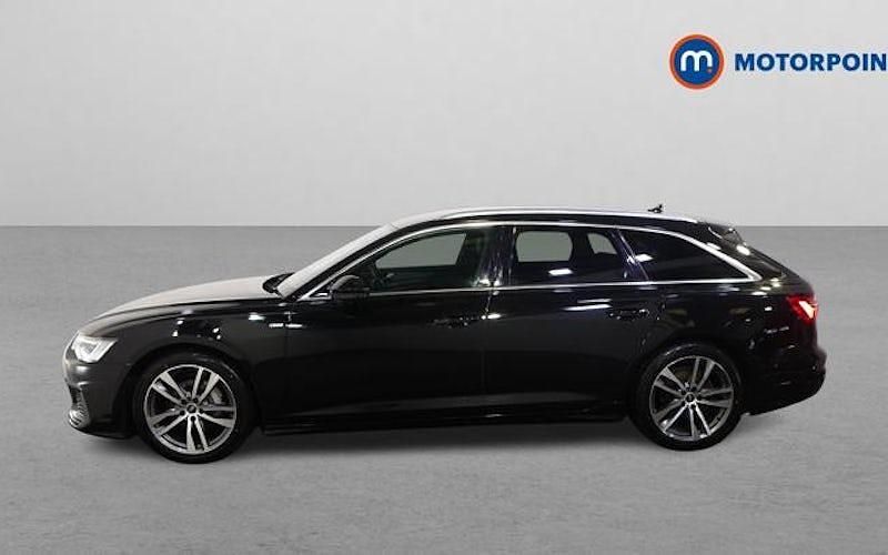 Used Audi A6 S-Line 204 HP (150 kW) 2021 Black Estate