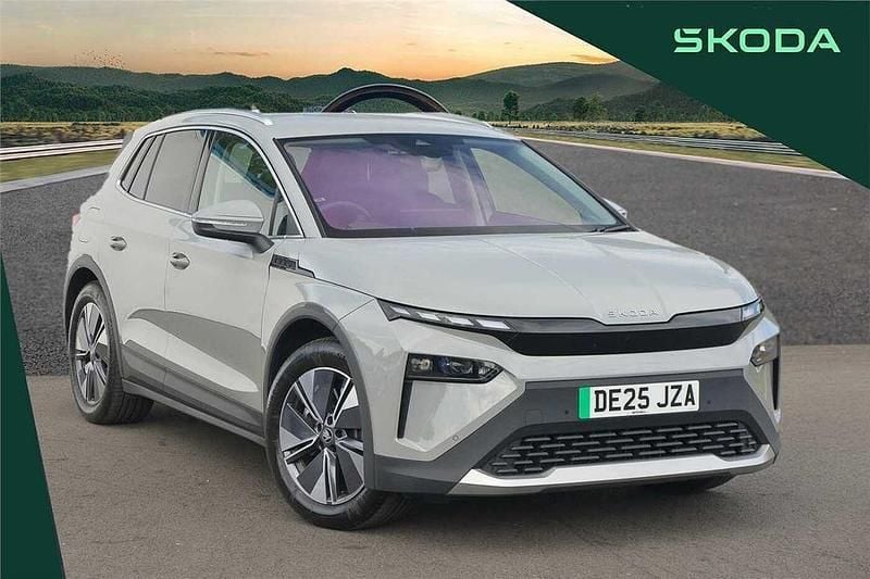 Meteor grey Used 2025 Skoda Elroq SUV | £35,995 (A bit pricey) - Image 1/4
