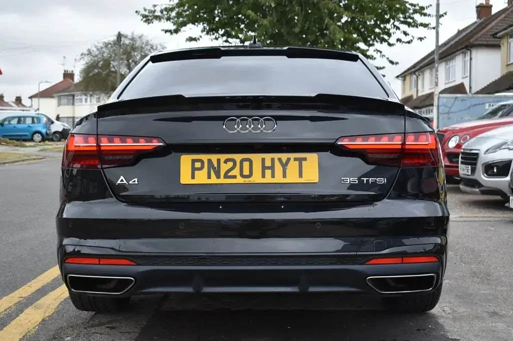 Used Audi A4 Black Edition 148 HP (108 kW) 2020 Black Sedan