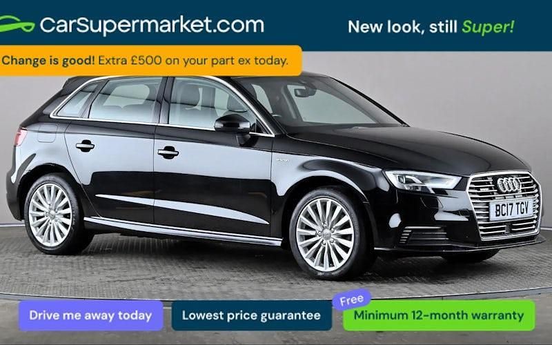 Used Audi A3 e-tron Premium 150 HP (110 kW) 2017 Black Hatchback