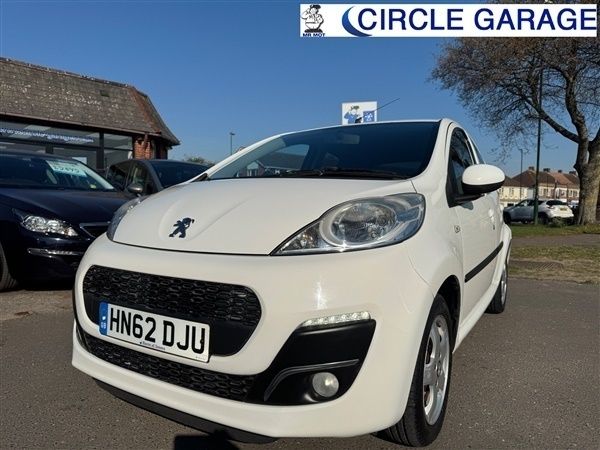 White Used 2012 Peugeot 107 Allure Hatchback | £3,995 (A bit pricey) - Image 1/1