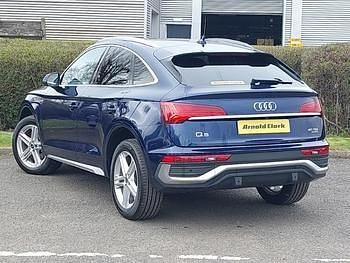 Used Audi Q5 S-Line 204 HP (150 kW) 2023 Blue SUV