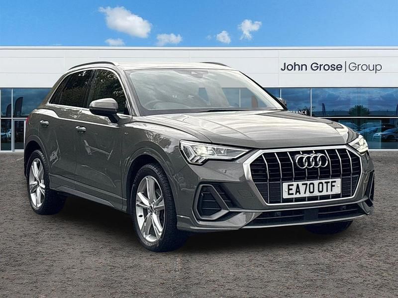 Grey Used 2020 Audi Q3 S-Line SUV | £21,995 (Good price) - Image 1/3