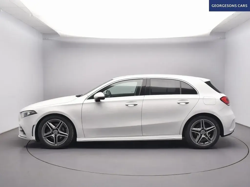 Used Mercedes A180 AMG line 2021 White Hatchback