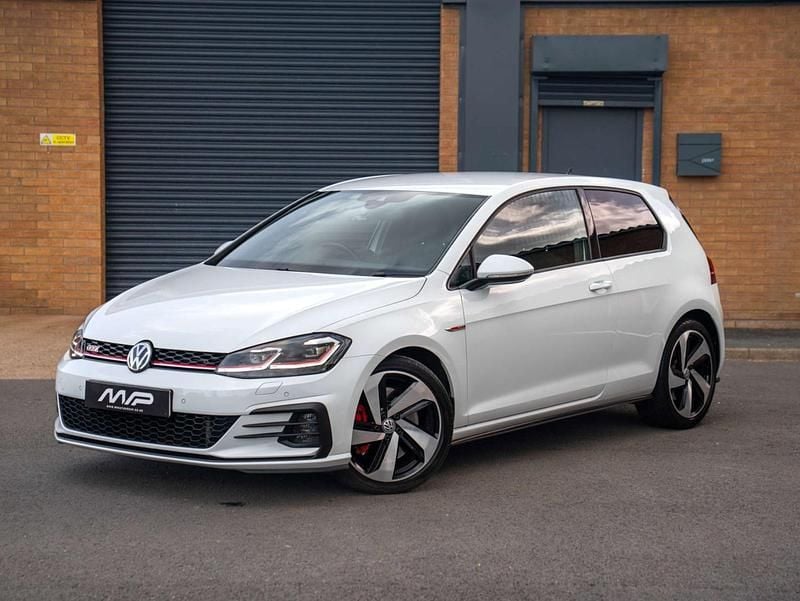 White Used 2019 VW Golf VII GTI Hatchback | £20,995 (Fair price) - Image 1/4