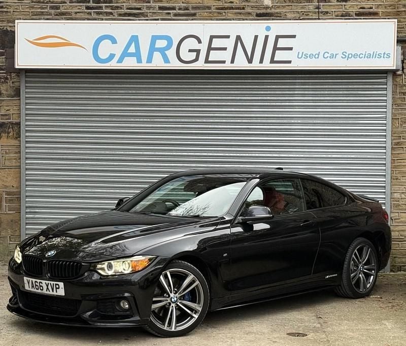 Black Used 2016 BMW 420 M Sport Coupe | £9,995 (Fair price) - Image 1/4