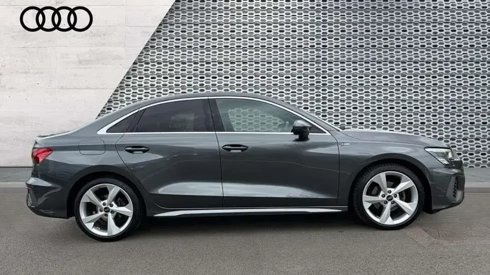 Used Audi A3 S-Line 150 HP (110 kW) 2022 Grey Sedan