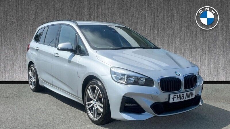 Silver Used 2018 BMW 220 Gran Tourer M Sport MPV | £14,299 (Fair price) - Image 1/4