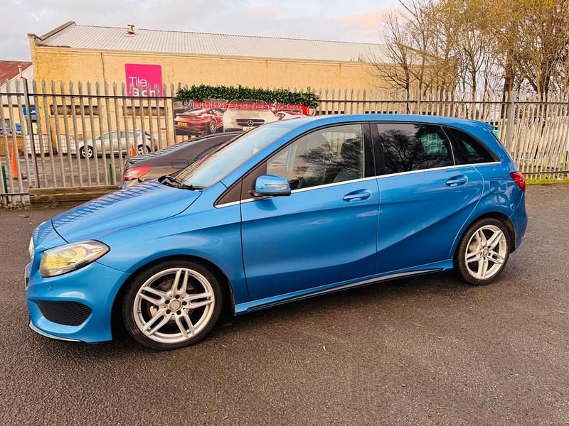 Used Mercedes B200 AMG line 2016 Blue MPV
