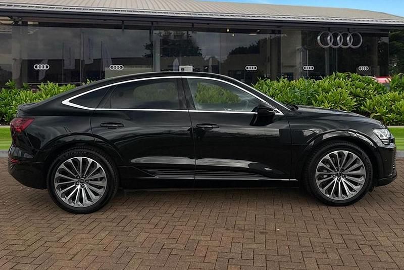 Used Audi e-tron Sportback S-Line 300 kW (408 HP) 2023 Black SUV