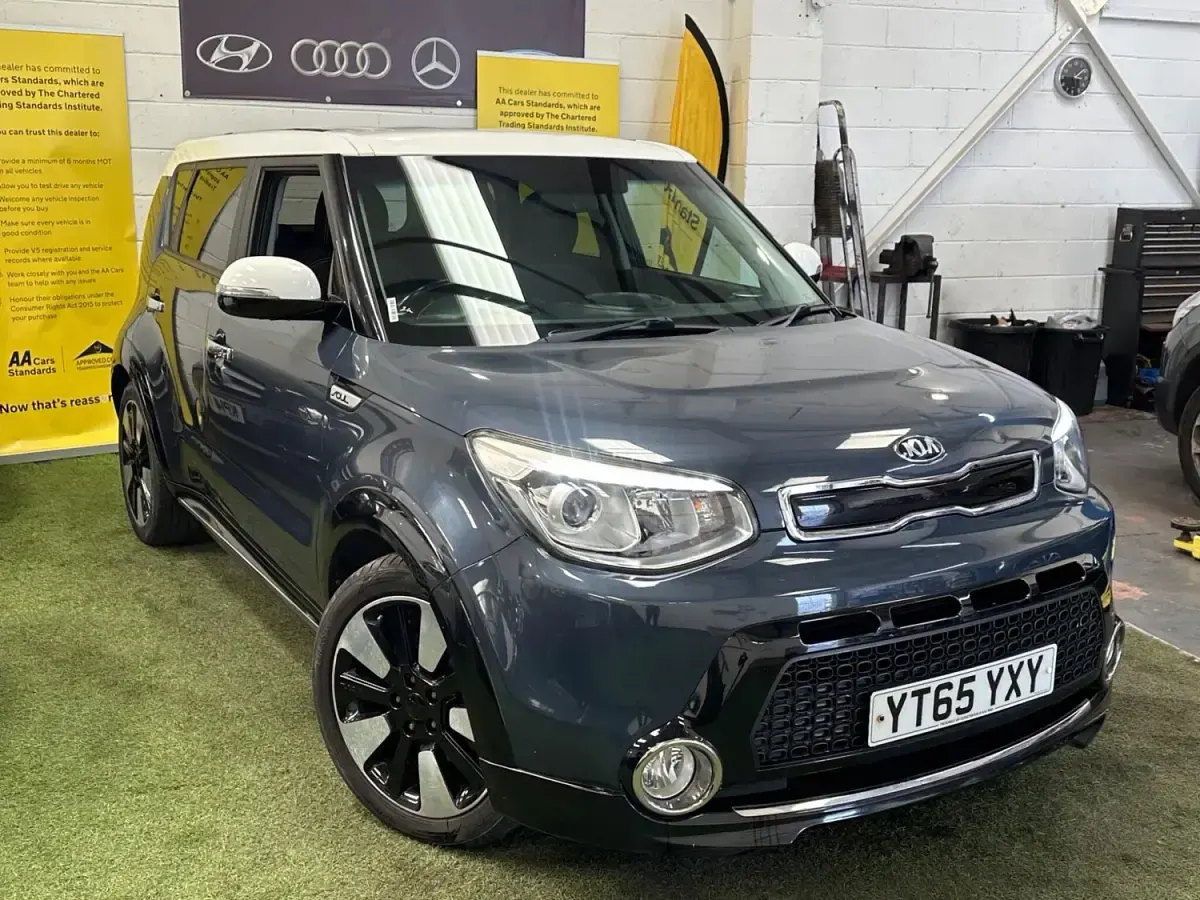 Used Kia Soul 2015 Blue SUV