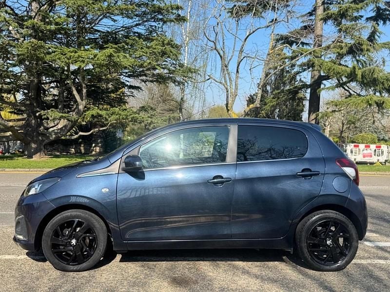 Used Peugeot 108 Allure 82 HP (60 kW) 2015 Blue Hatchback