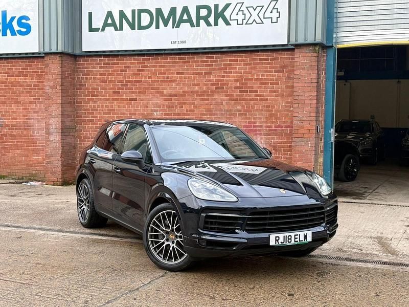 Blue Used 2018 Porsche Cayenne S SUV | £37,475 (Expensive) - Image 1/4