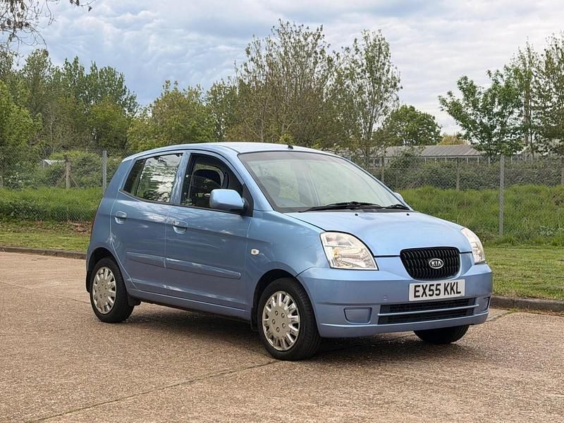 Used Kia Picanto LX 64 HP (47 kW) 2005 Blue Hatchback