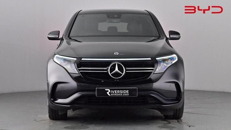 Used Mercedes EQC400 AMG line 300 kW (408 HP) 2021 Tenorite grey SUV