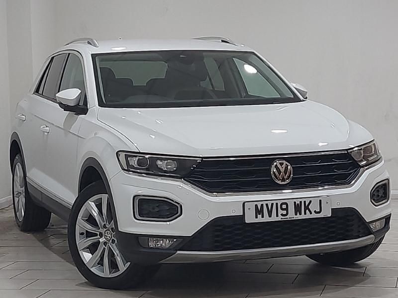 White Used 2019 VW T-Roc SEL SUV | £14,998 (Fair price) - Image 1/4