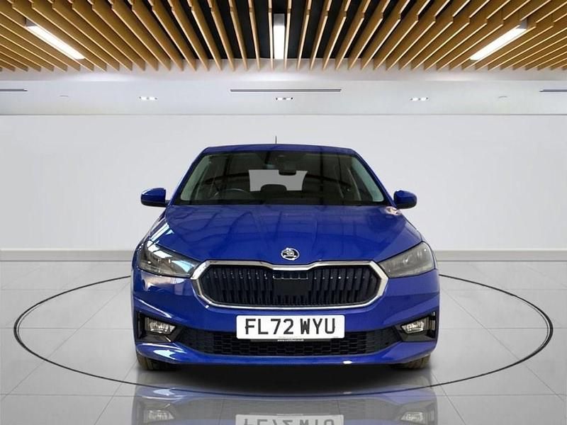 Used Skoda Fabia Comfort 80 HP (58 kW) 2022 Blue Hatchback
