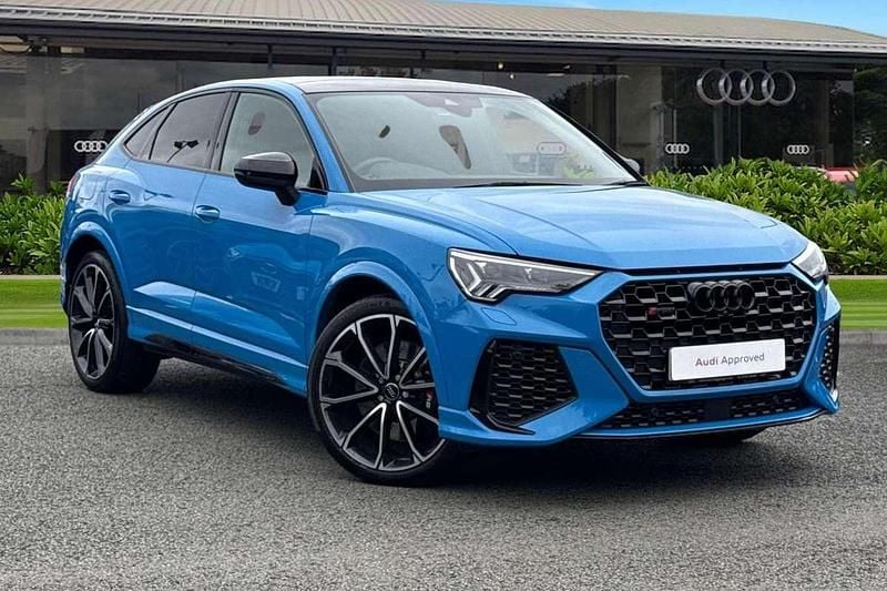 Turbo blue, solid Used 2020 Audi RS Q3 Sport SUV | £44,950 (Fair price) - Image 1/4