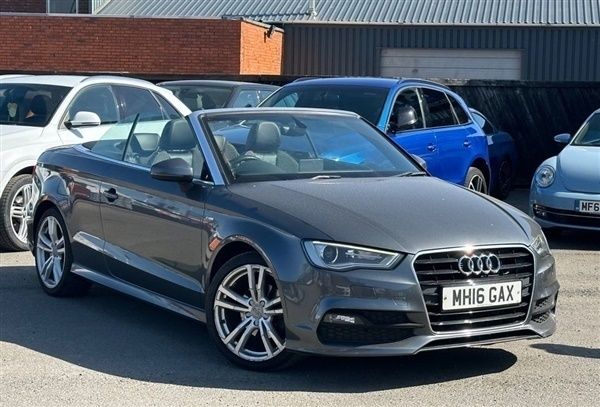 Grey Used 2016 Audi A3 Cabriolet Sport Cabriolet | £10,250 (Fair price) - Image 1/1