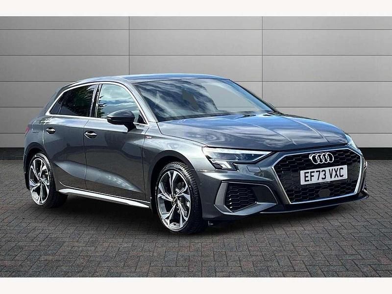 Grey Used 2023 Audi A3 S-Line Hatchback | £26,795 (A bit pricey) - Image 1/4