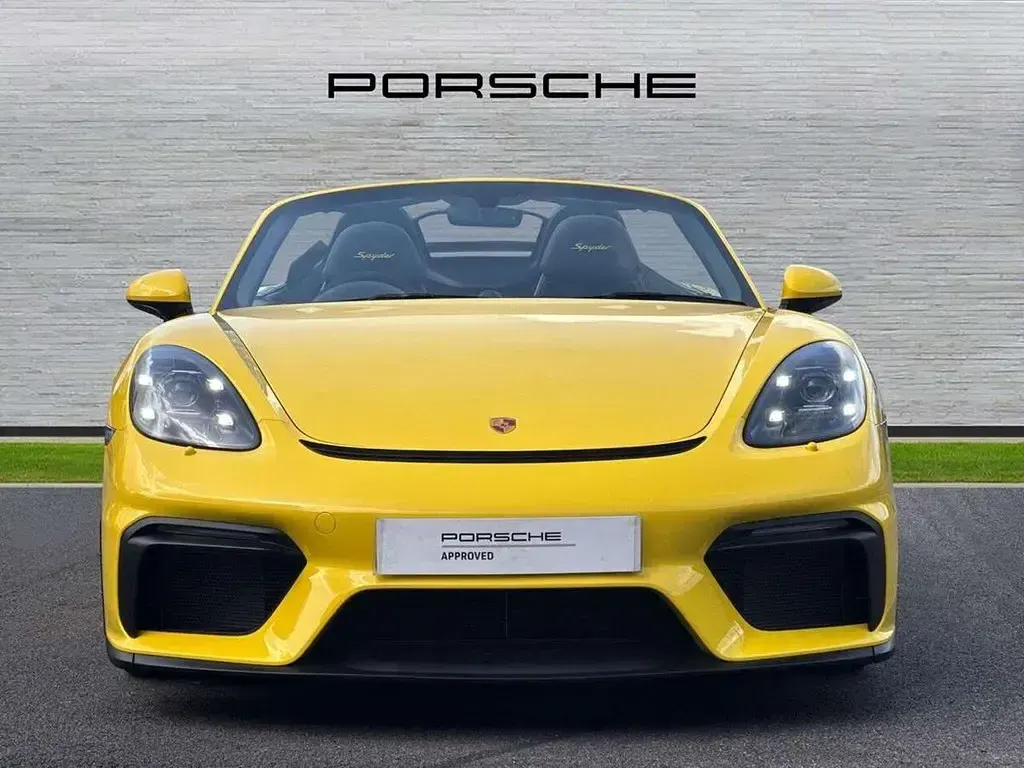 Usado Porsche 718 420 CV (308 kW) 2023 Amarillo Descapotable