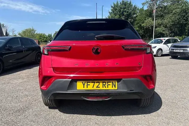 Used Vauxhall Mokka GS Line 100 kW (136 HP) 2022 Red SUV