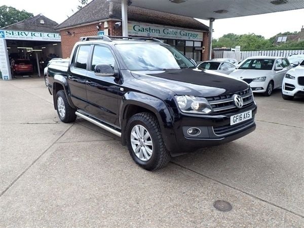 Black Used 2016 VW Amarok Highline Pickup | £13,188 (Fair price) - Image 1/1