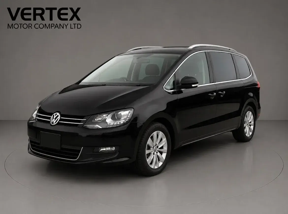 Used VW Sharan S 150 HP (110 kW) 2015 Black MPV