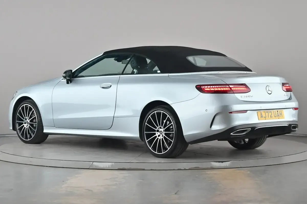 Used Mercedes E300 AMG line 2022 Silver Cabriolet