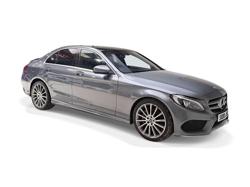 Grey Used 2018 Mercedes C250 AMG Line Premium Sedan | £12,590 (Fair price) - Image 1/4
