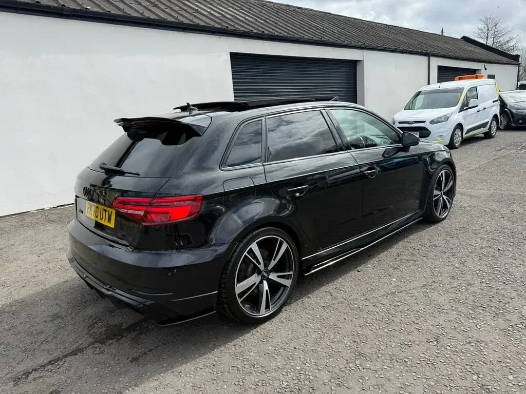 Used Audi RS3 Sport 400 HP (294 kW) 2020 Black Sedan