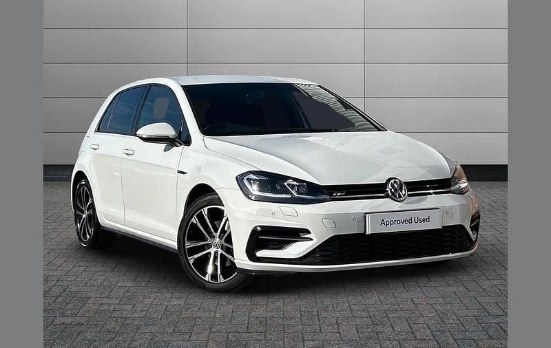 White Used 2020 VW Golf VIII R-line Edition Hatchback | £21,490 (Fair price) - Image 1/4