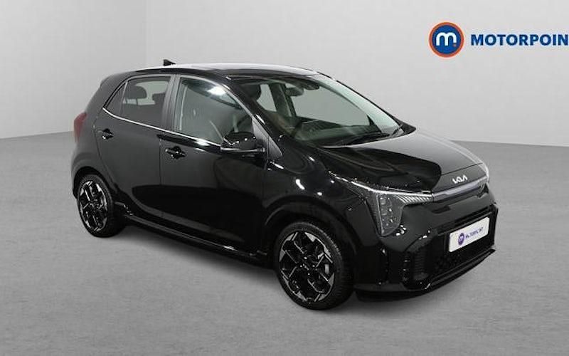 Black New 2025 Kia Picanto GT-Line S Hatchback | £18,599 (Fair price) - Image 1/4