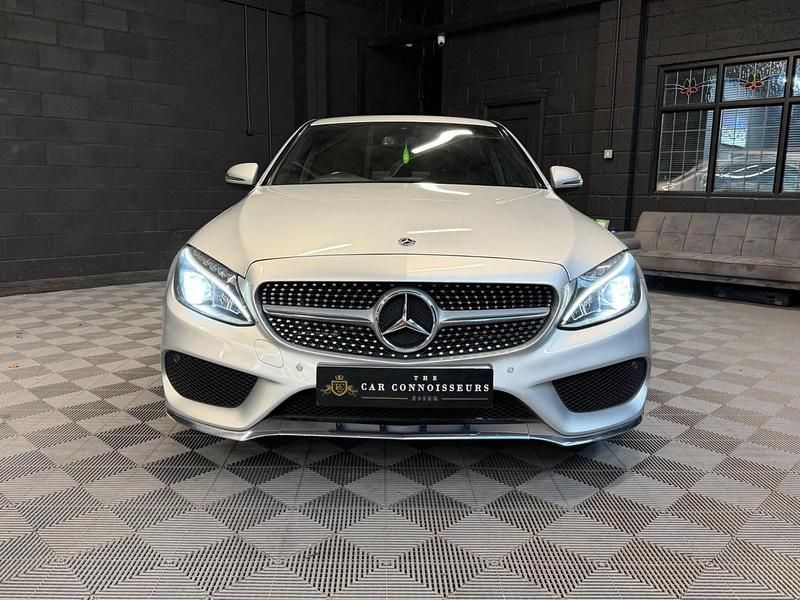 Used Mercedes C300 AMG line 2016 Silver Sedan