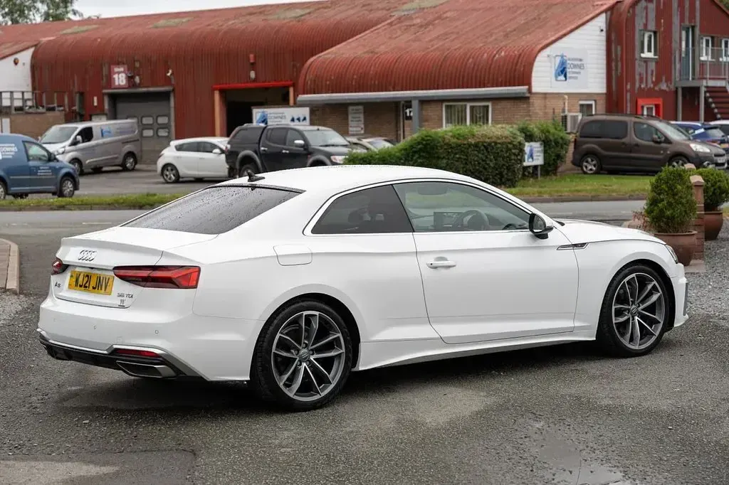 Used Audi A5 S-Line 2021 White Coupe